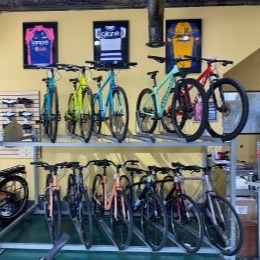 Bikes at Perry Rubber Bike Shop