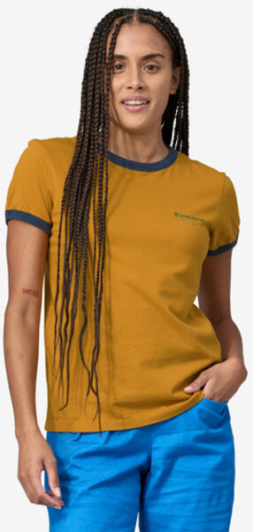 Patagonia W's Water People Organic Ringer Tee