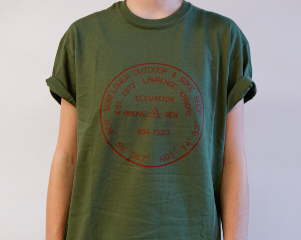 Sunflower Unisex Cotton T-Shirt - Geo Logo