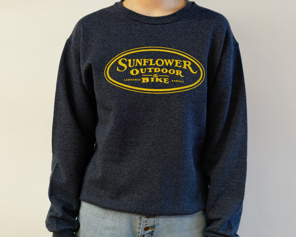 Sunflower Unisex Cotton Blend Pullover Sweatshirt