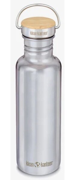 Klean Kanteen 27 oz Reflect Water Bottle with Bamboo Cap