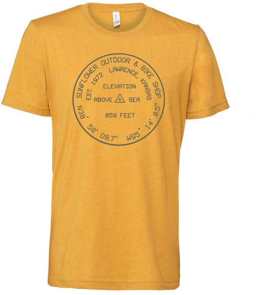 Sunflower Geo Logo Tshirt - Mustard