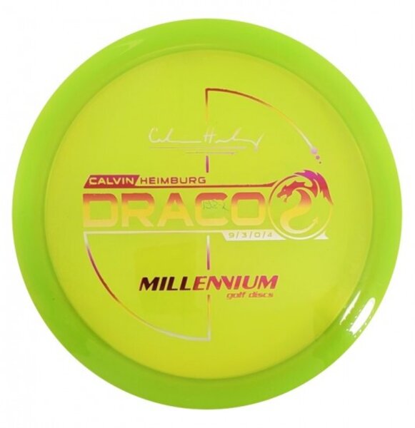 Millennium Golf Discs Quantum Flat Top Draco - Calvin Heimburg Signature Edition