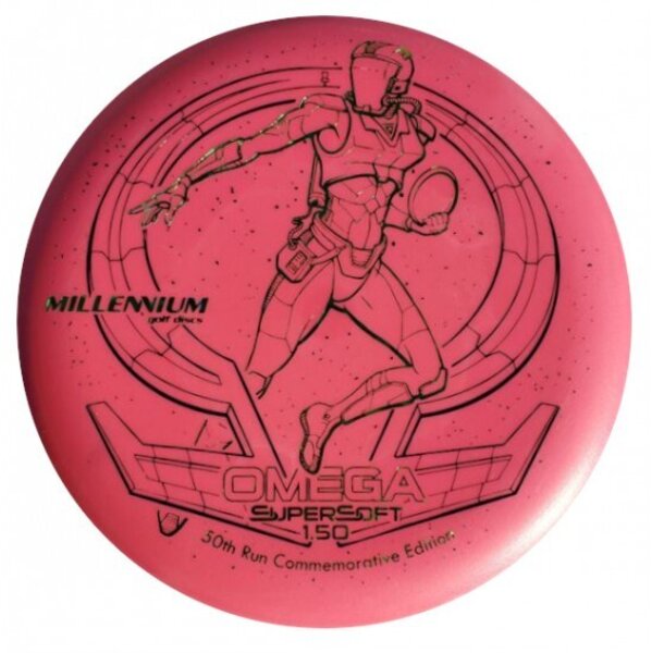 Millennium Golf Discs Omega Standard SuperSoft Two-Color XXL - 50th Run Commemorative Edition