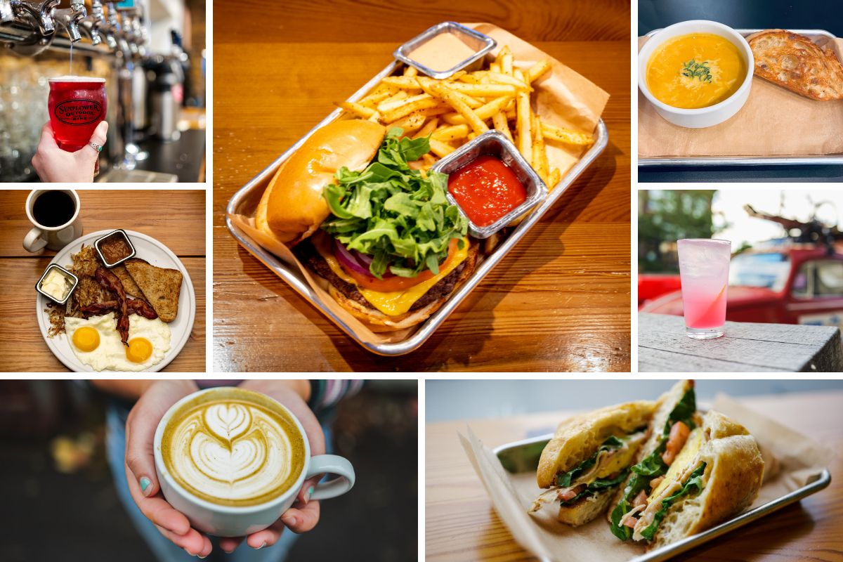 Sunflower Cafe and Pub Sunflower Outdoor & Bike Shop