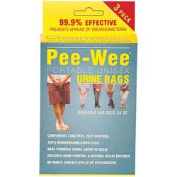 Cleanwaste PEE WEE URINE BAG 3 PACK