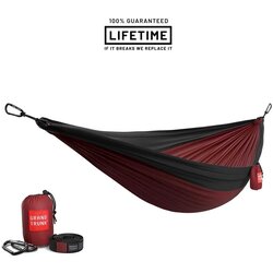 Grand Trunk Double Hammock with Straps