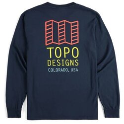 Topo Designs M's Large Logo Tee