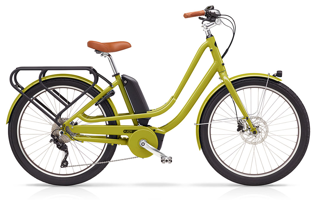 Benno Bikes EJoy 10D Performance - Citron Green color choice