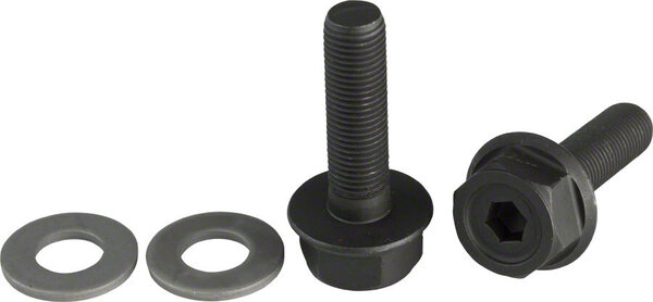 GSport G-bolts 3/8" Male Axle Bolts for Female Hub / 17mm & 6mm Hex Heads - Pair