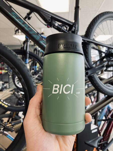 Albrecht / BICI BICI x Camelbak Vacuum Sealed Coffee / Tea Thermos (fits Water bottle cages) - 12oz