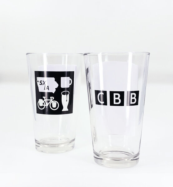 Albrecht / BICI CBB / Coffee Beer Bikes Pint Glass - 16oz