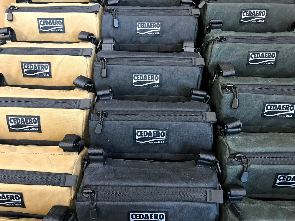 Cedaero Bar Hopper in Waxed Canvas 3 colors Albrecht Cycle Shop