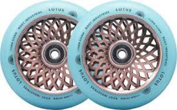 root Industries ROOT INDUSTRIES LOTUS WHEELS 110MM X 24MM COPPER/ISOTOPE 