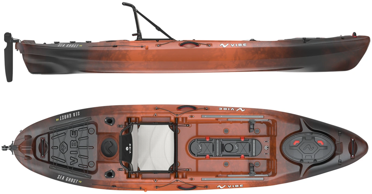 Vibe Kayaks Sea Ghost 110 - Marietta Adventure Company