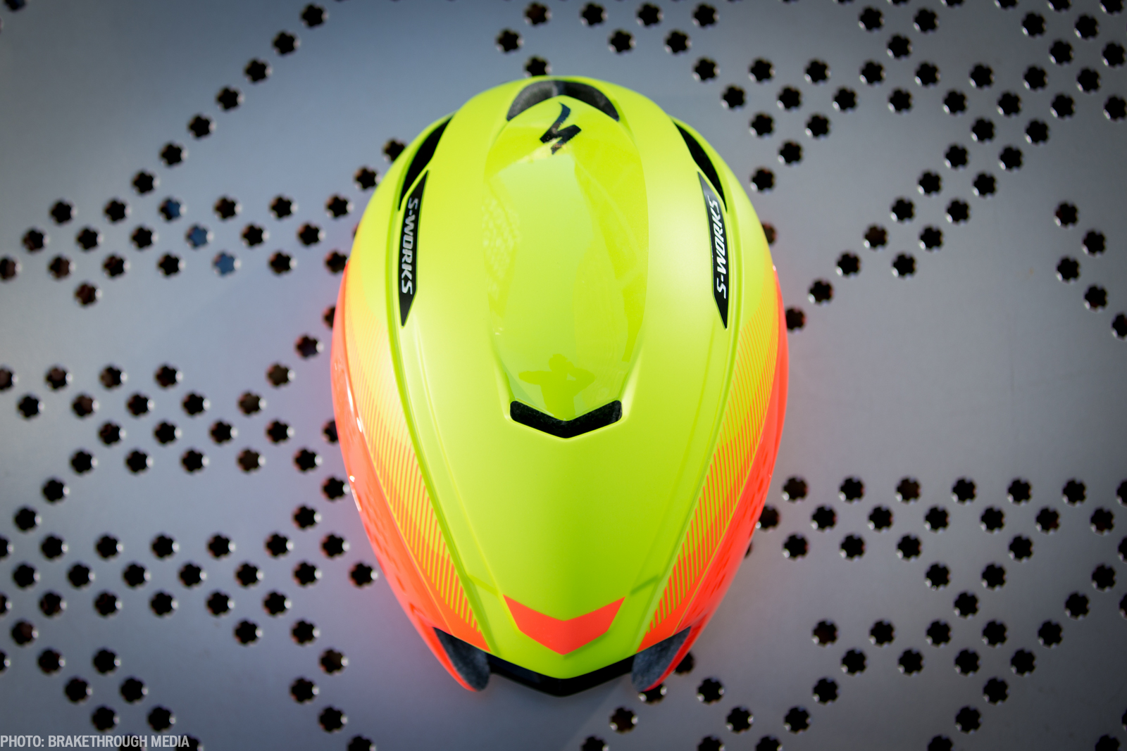 S-Works Evade II Helmet Hyper Yellow / Acid Lava