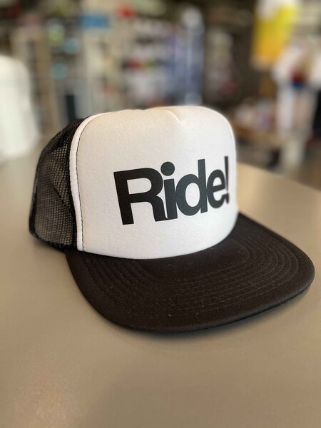 Ride! Ride! Flat Billed Hat
