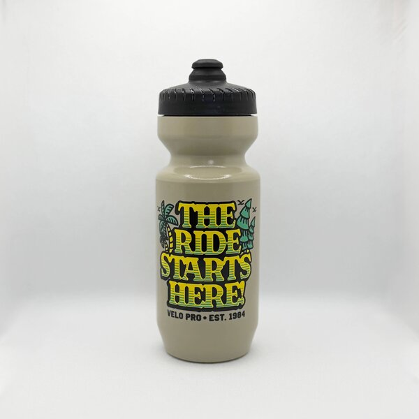 Velo Pro The Ride Starts Here Water Bottle