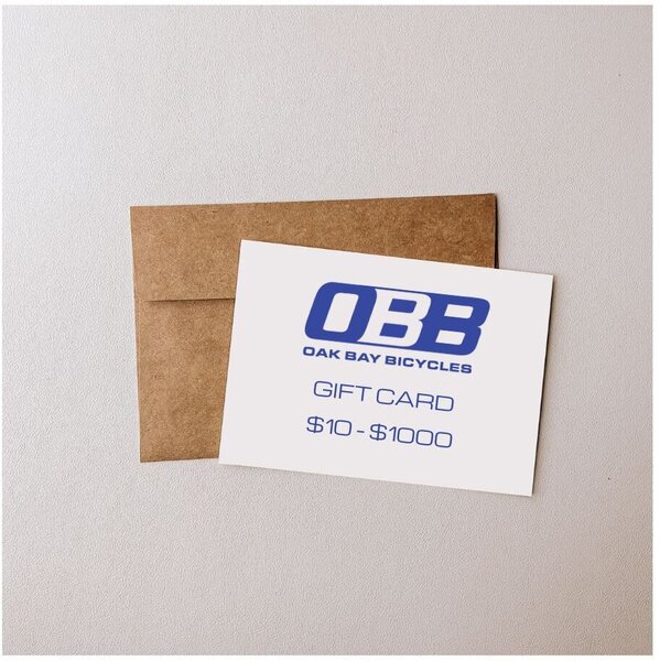 Oak Bay Bicycles Gift Card - In Store Use Only