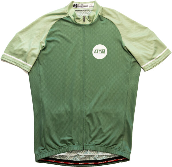 Oak Bay Bicycles Men's Circle Road Jersey - Green Oak Bay Bicycles Men's Circle Road Jersey - Green