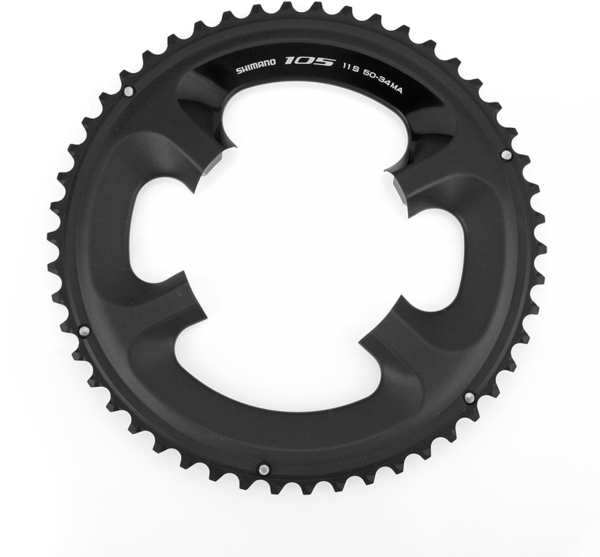 Shimano 105 FC-5800 Outer Chainring 50T Black