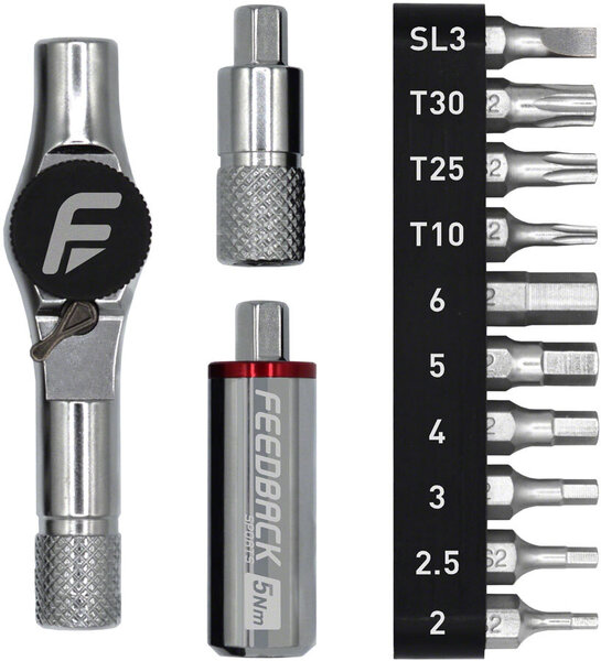 Feedback Sports Reflex Fixed Torque Ratchet Kit - Mini Ratchet, 5nm Torque