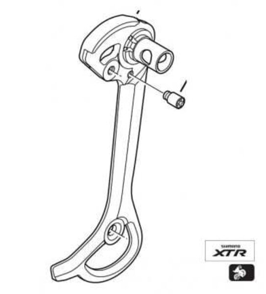 Shimano RD-M970 Outer Plate Assembly