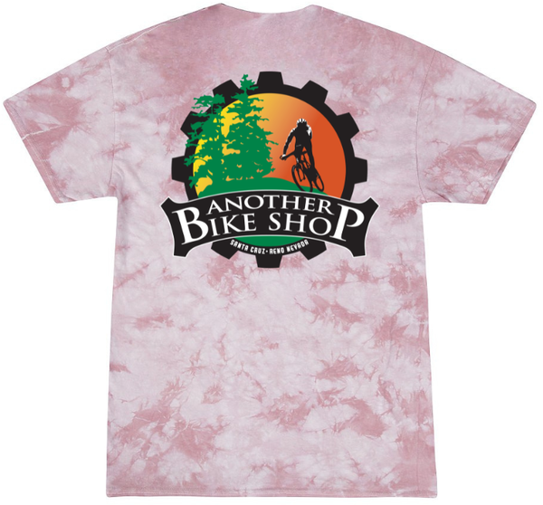 Another Bike Shop Tie Dye Shop Shirt Color: Crystal Posey