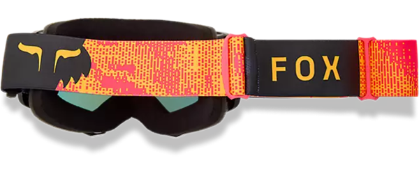 Fox Racing Main Kairos Mirrored Lens Goggles Color: Tangerine
