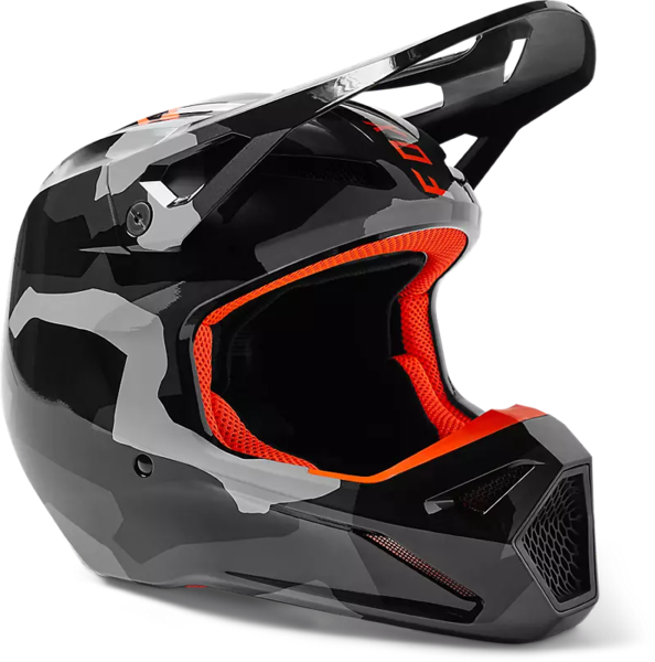 Fox Racing YTH V1 BNKR HELMET DOT/ECE