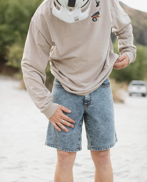 Ripton M's Jorts Hemmed Color: Date Night