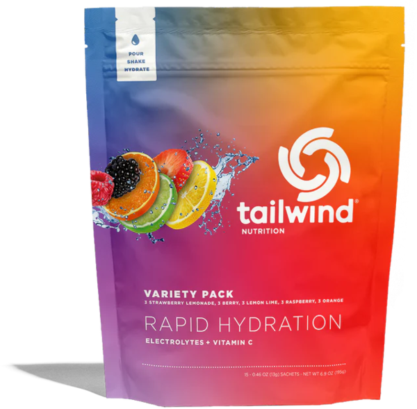 Tailwind Nutrition Rapid Hydration VARIETY Pack - 15 Servings