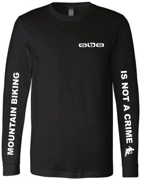Another Bike Shop MTB IS NOT A CRIME Long Sleeve T-Shirt