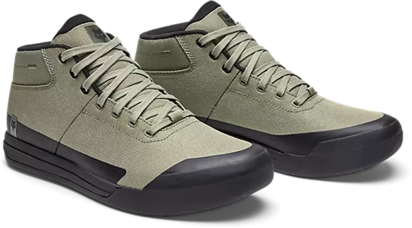 Fox Racing Union Canvas Mid Rise Flat Shoe Color: Adobe