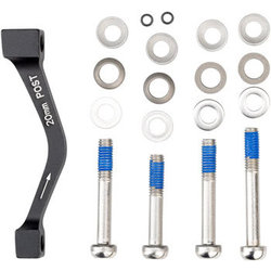 Avid SRAM/ Avid 20mm Post-Mount Disc Caliper to Post Mount Frame/Fork Adaptor with Stainless Bolts Kits for Regular and CPS Calipers