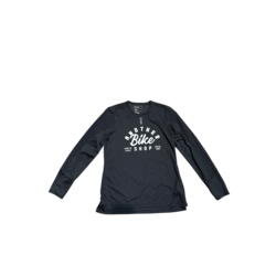 Another Bike Shop ABS Logo on FOX DEFEND LS JERSEY BLACK