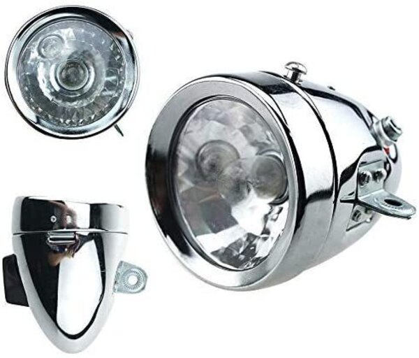 Halifax Cycles & Guitars Dynamo Front Light (Silver)