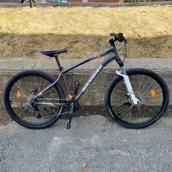Halifax Cycles Rock Rider 27.5 MTB Grey/Orange 16''