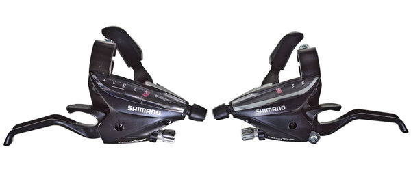Shimano ST-EF65, Shift/Brake lever combo, 3x7sp., 4 doits Paire