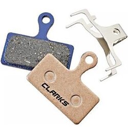 Clarks Brake Shoes CLK Disc Organic Shimano XTR/XT/SLX/Alfine M985/M785/M675/S700 VX852