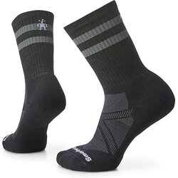 Smartwool Athletic Stripe Crew Socks Everyday Black