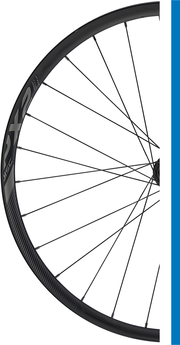 Giant Wheel 21 P-X2 Rear 700c 24h Disc, 142x12mm, Matte Black