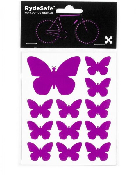 RydeSafe Butterflies Reflective Decals Kit