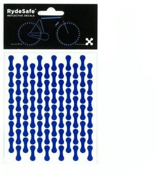 RydeSafe Chain Wrap Reflective Decals Kit