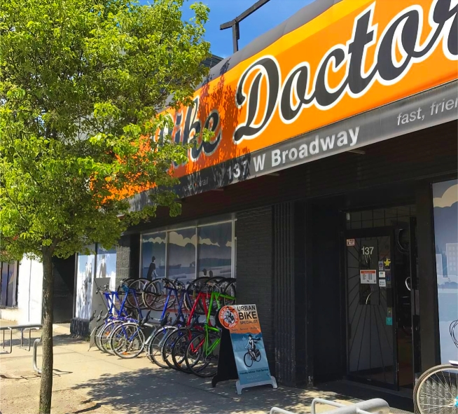 The Bike Doctor Storefront
