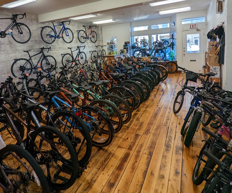 Image of bicycle helmets