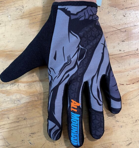 All Mountain Cyclery AMC Skull Dirt Glove