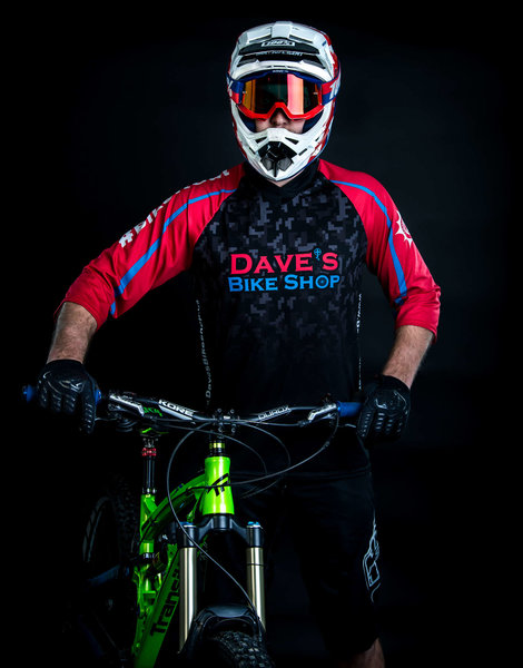 Dave's Bike Shop #BikeItOut Jersey - MTB 3/4 Sleeve