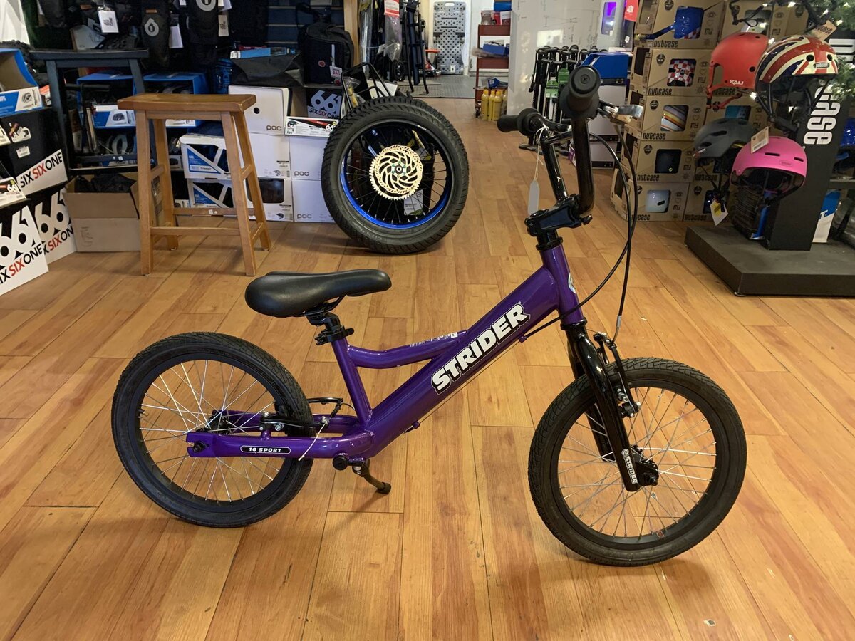 strider 16 sport youth balance bike