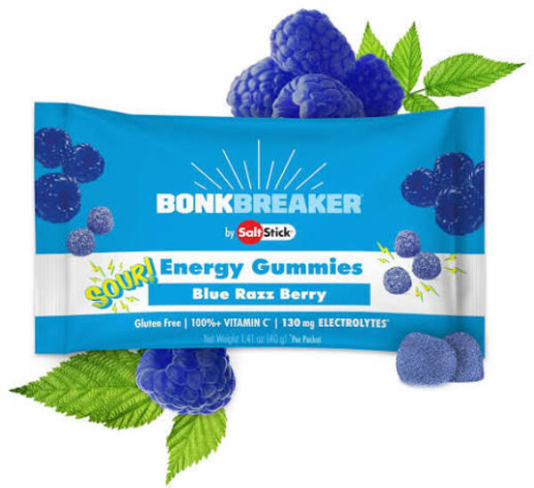 Bonk Breaker energy chews blue razz berry